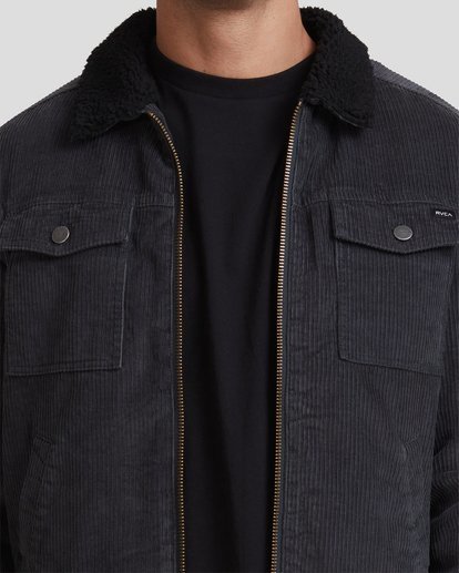 4 EASY TRUCKER SHERPA JACKET  R117432 RVCA