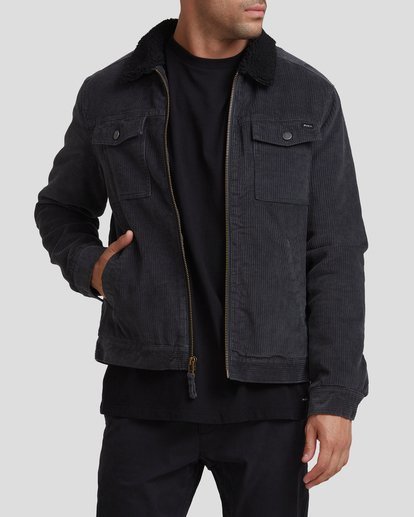 0 EASY TRUCKER SHERPA JACKET  R117432 RVCA