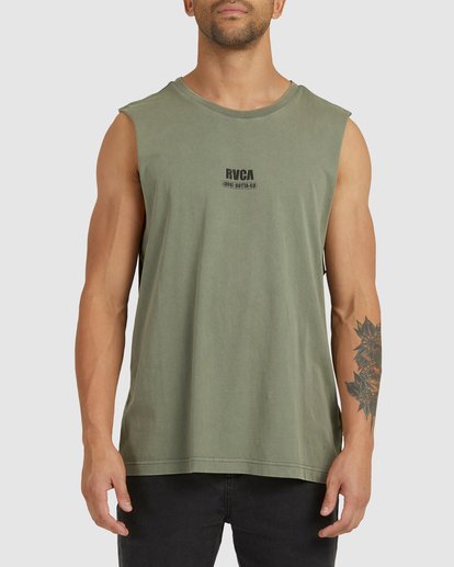 1 BAIL BONDS MUSCLE Green R118008 RVCA