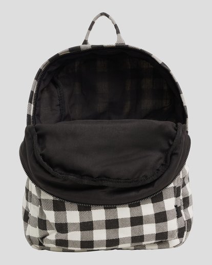 4 Checkers Backpack Black R215454 RVCA