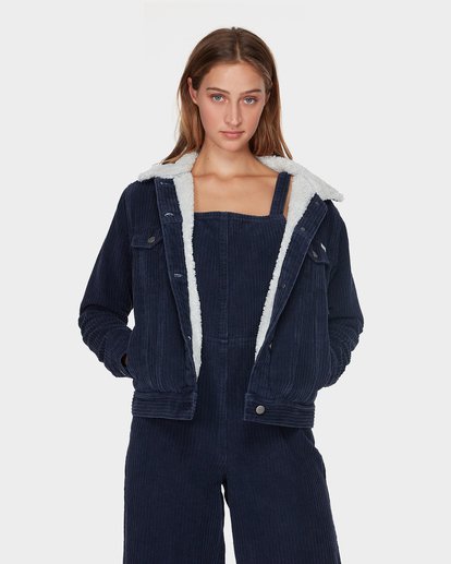 rvca plush merc jacket