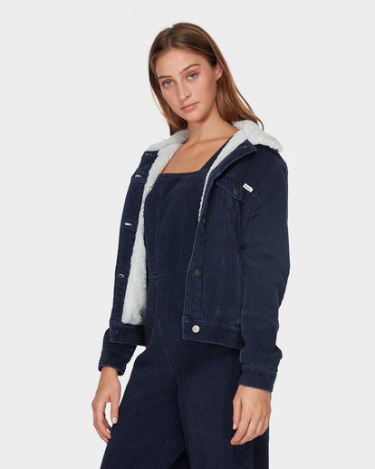 rvca plush merc jacket