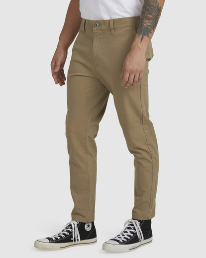 Rvca hitcher cropped taper 2024 pants