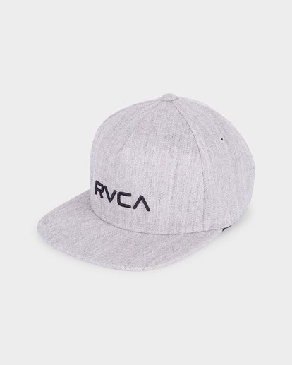 0 RVCA Sport Flexfit Cap Grey R381575 RVCA