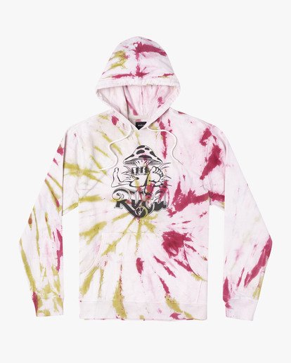 0 DMOTE Switch Tie Dye  - Tie-Dye Hooded Sweatshirt for Tie-Dye Hooded Sweatshirt  S1HORORVP0 RVCA