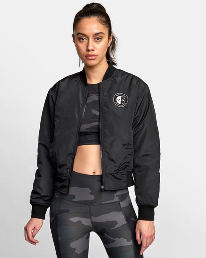 rvca bomber jacket