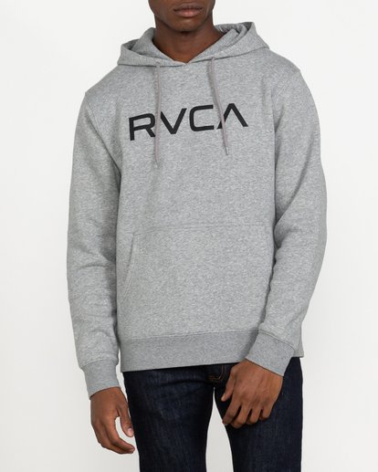 1 Big RVCA - Kapuzenpulli  für Männer Grau U1HORFRVF0 RVCA