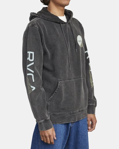 5 Fraction - Sweat à capuche pour Homme Noir U1HORHRVF0 RVCA