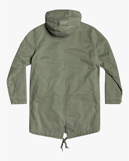 1 Standard Issue - Parka Jacket for Men Green U1JKRFRVF0 RVCA