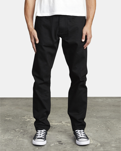 0 Daggers - Slim Fit Jeans for Men Black U1PNRQRVF0 RVCA