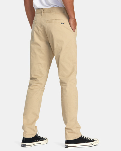 4 Daggers - Pantalón chino para Hombre Beige U1PTRJRVF0 RVCA