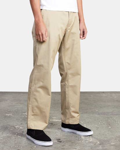 6 Americana Chino - Chinos für Männer Grün U1PTRORVF0 RVCA