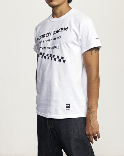 white rvca shirt