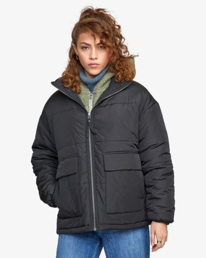 Rvca puffer shop parka jacket