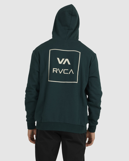 1 RVCA All The Ways - Kapuzenpulli für Männer Grün UVYFT00121 RVCA