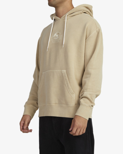 3 Preacher - Sudadera con capucha para Hombre Beige UVYFT00250 RVCA