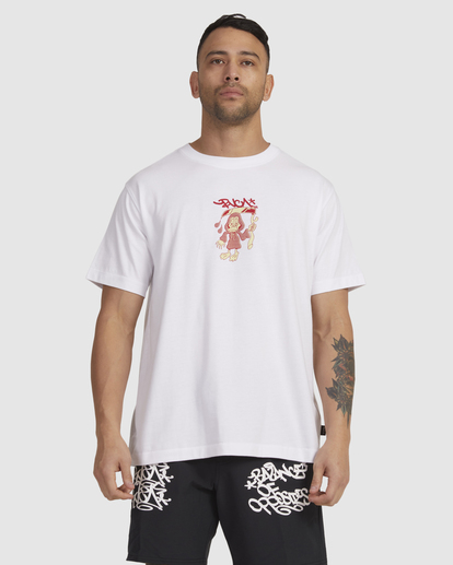 0 Death Duck - T-Shirt for Men White UVYZT00582 RVCA