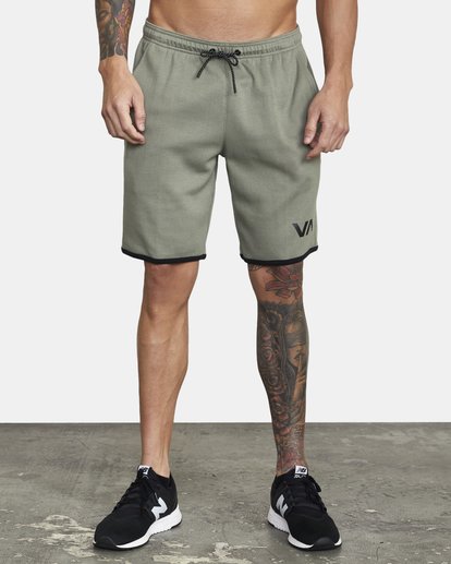 rvca gym shorts