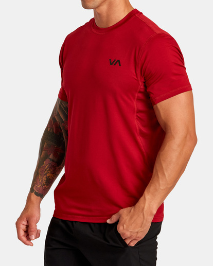 4 VA Sport Vent - Top a maniche corte da Uomo Gray V9021RSV RVCA