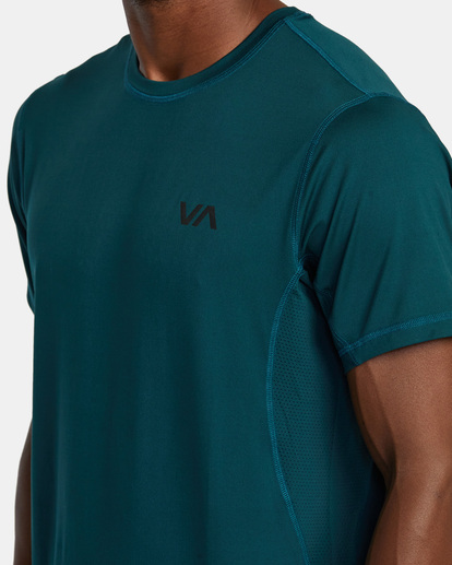 2 VA Sport Vent - Top de Manga Corta para Hombre Verde V9021RSV RVCA