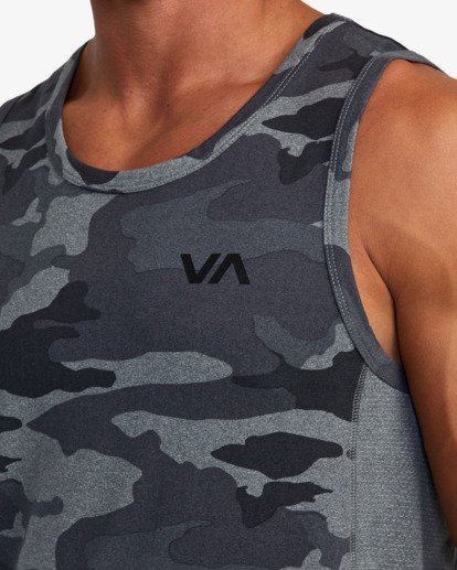 4 VA Sport Vent - Camiseta sin mangas para Hombre Marron V9031RST RVCA