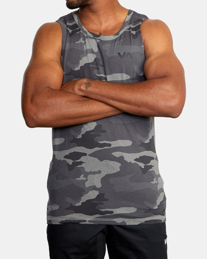 10 VA Sport Vent - Tank-Top für Männer Braun V9031RST RVCA