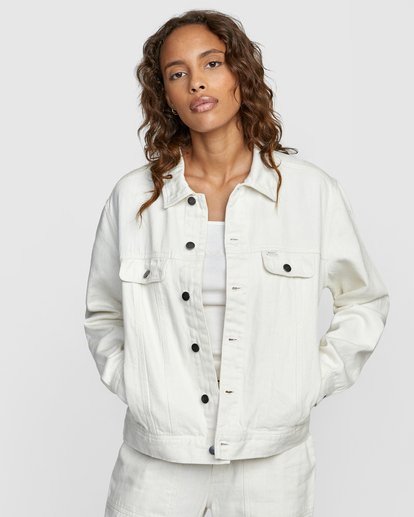 silver cropped jacket womens