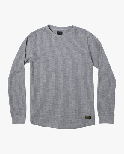 0 Recession Day Shift - Top termico a maniche lunghe da Uomo Gray W1KTRKRVP1 RVCA