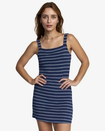 Rvca striped clearance dress