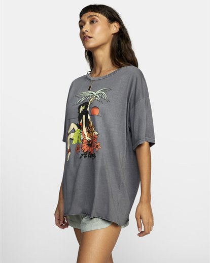 3 Hula - Cropped T-Shirt for Women  W3SSIARVP1 RVCA