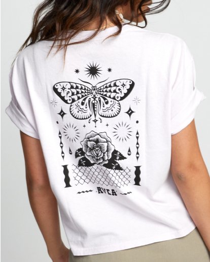 rvca butterfly shirt
