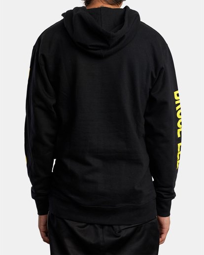 3 Bruce Lee As You Think - Sudadera con Capucha para Hombre Negro W4HOMHRVP1A RVCA