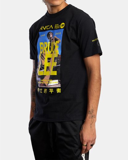 4 Bruce Lee As You Think - T-shirt pour Homme  W4SSMORVP1 RVCA