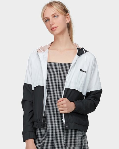 rvca spray jacket