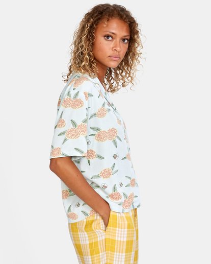 green short sleeve shirt womens