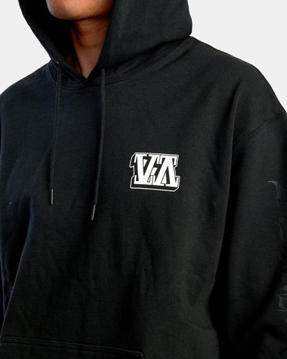 Rvca outlet blocked hoodie