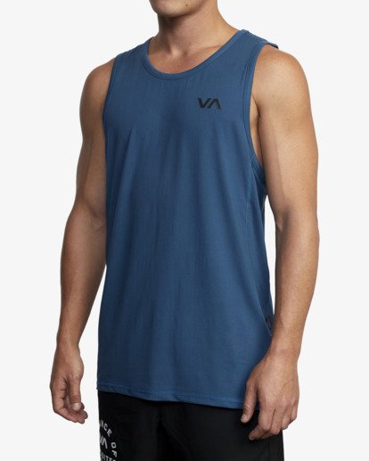 9 VA Sport Vent - Vest Top for Men Blue X4KTMCRVMU RVCA