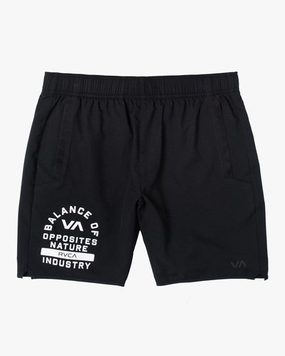 0 VA Sport Yogger IV - Recycled Performance Training Shorts for Men Black X4WKMARVS1 RVCA