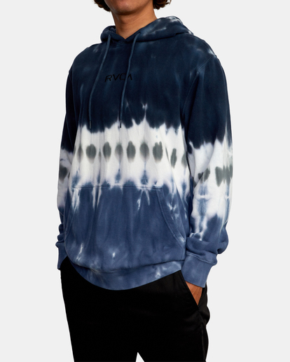 4 Tonally Tie Dye - Hoodie for Men Blue Z1HORJRVF1 RVCA