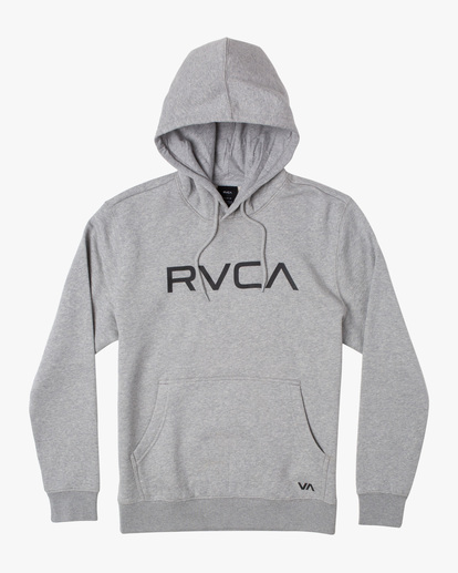 0 Big Rvca - Sudadera con Capucha para Hombre Gris Z1HORLRVF1 RVCA