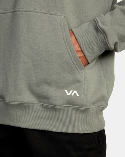 6 Big Rvca - Sweat à capuche pour Homme Vert Z1HORLRVF1 RVCA