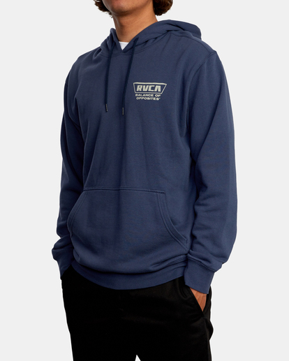 Rvca blue hoodie store