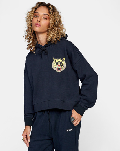 0 Matt Leines Tiger face - Sweat à capuche pour Femme  Z3HORCRVF1 RVCA