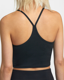 6 VA Sport Base - Sports Bra for Women Black AVJKT00187 RVCA