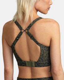 5 VA ESSENTIAL HIGH IMPACT SPORTS BRA Brown AVJKT00228 RVCA