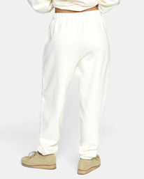 3 Parrot Ice Sweatpants White AVJNP00168 RVCA