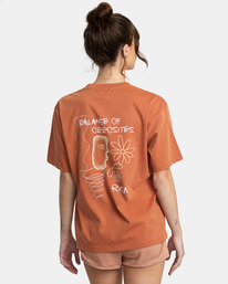 1 Nada Anyday - T-shirt pour Femme Marron AVJZT00636 RVCA