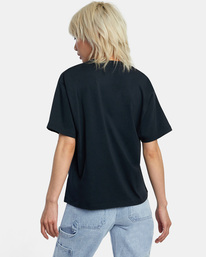 rvca, Jesse Brown Shapes Andyday - T-Shirt for Women, RVCA BLACK (rvb) Jesse Brown Shapes Andyday - T-Shirt for Women AVJZT00688