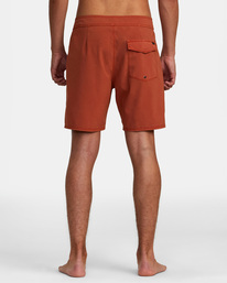 2 VA Pigment - Short de Natación para Hombre Naranja AVYBS00131 RVCA