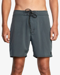 1 VA Pigment - Short de Natación para Hombre Negro AVYBS00131 RVCA